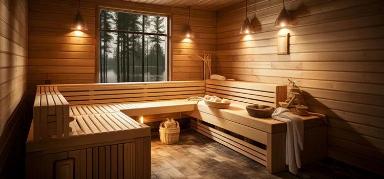 Traditional Sauna Design in Mississauga, ON